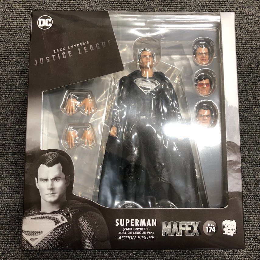 MAFEX No.174 Superman Figure 16cm Medicom Toy (Zack Snyder’s Justice League)