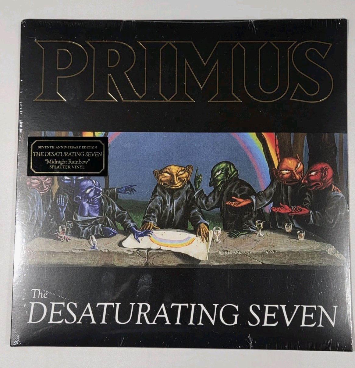 The Desaturating Seven (7th Anniversary Edition) by Primus (Record, 2024)