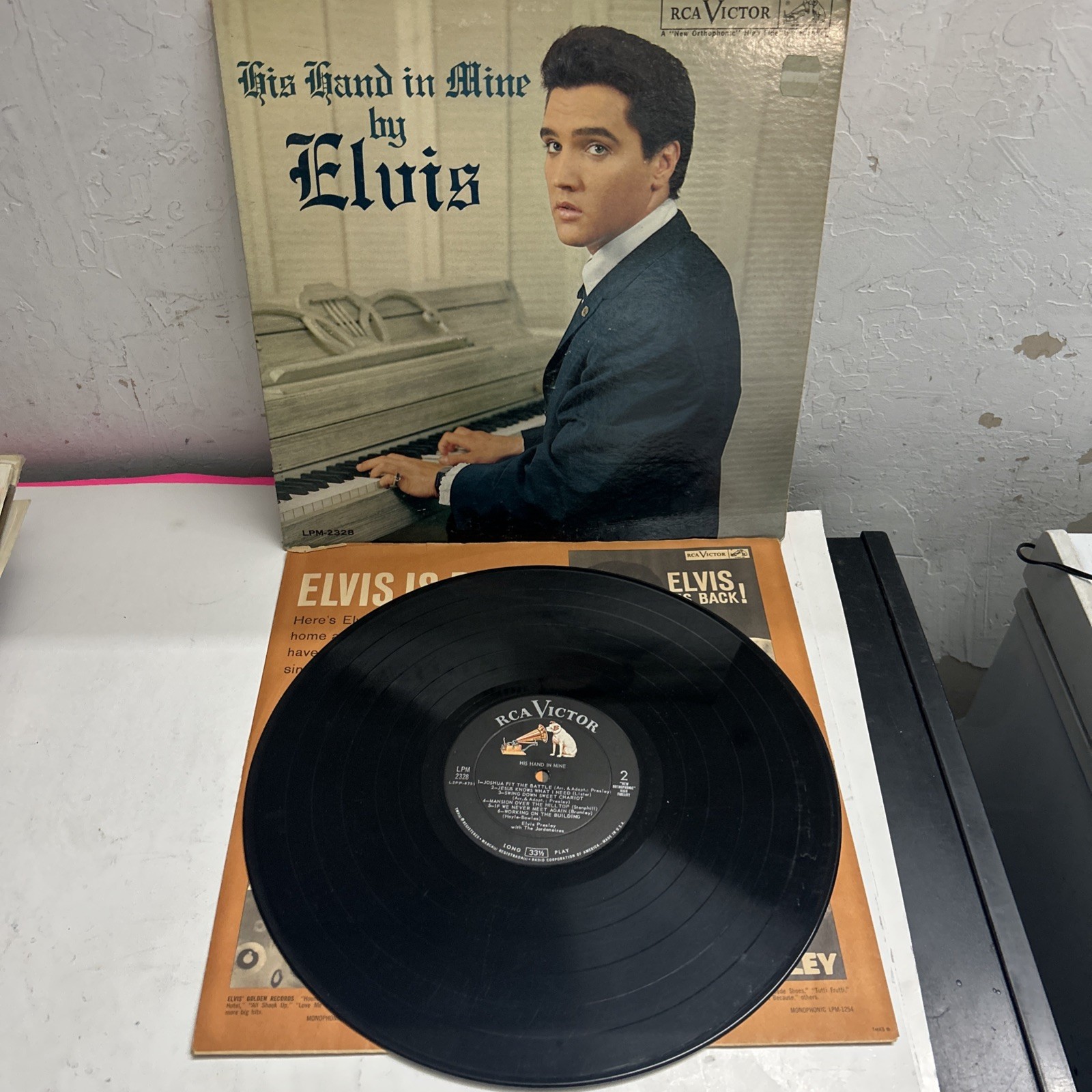 Elvis Presley His Hand in Mine by Elvis LP RCA LPM-2328