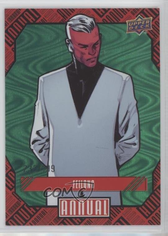 2023-24 Upper Deck Marvel Annual Green 232/499 Feilong #27 4z8