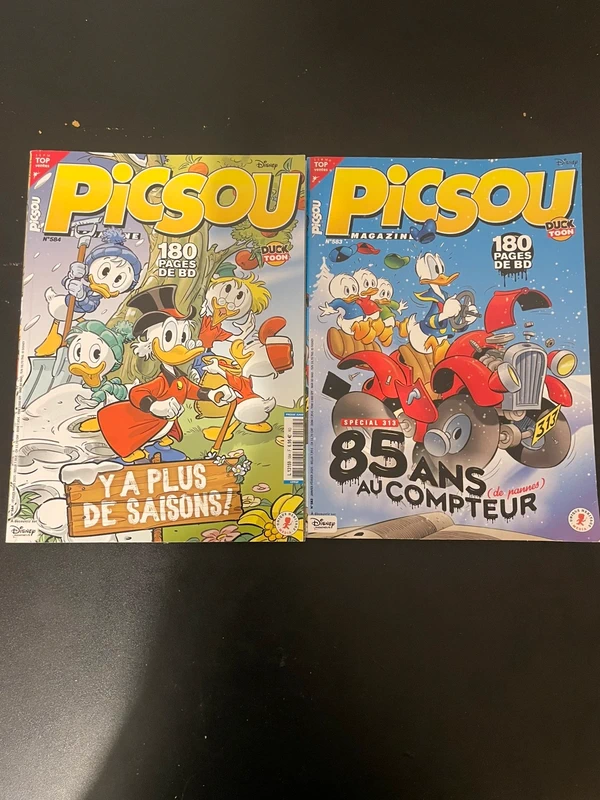 Lot de 2 BD picsou