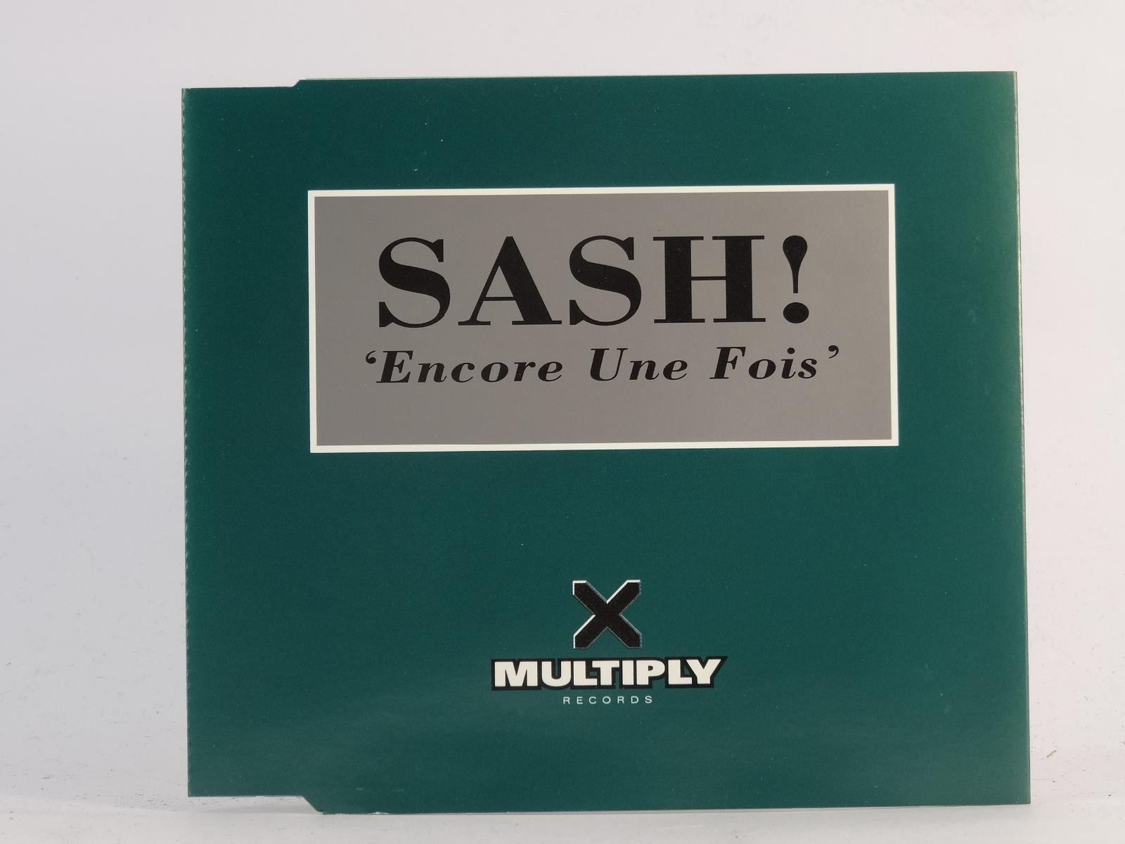 SASH ENCORE UNE FOIS (J96) 6 Track CD Single plus Picture Sleeve MULTIPLY