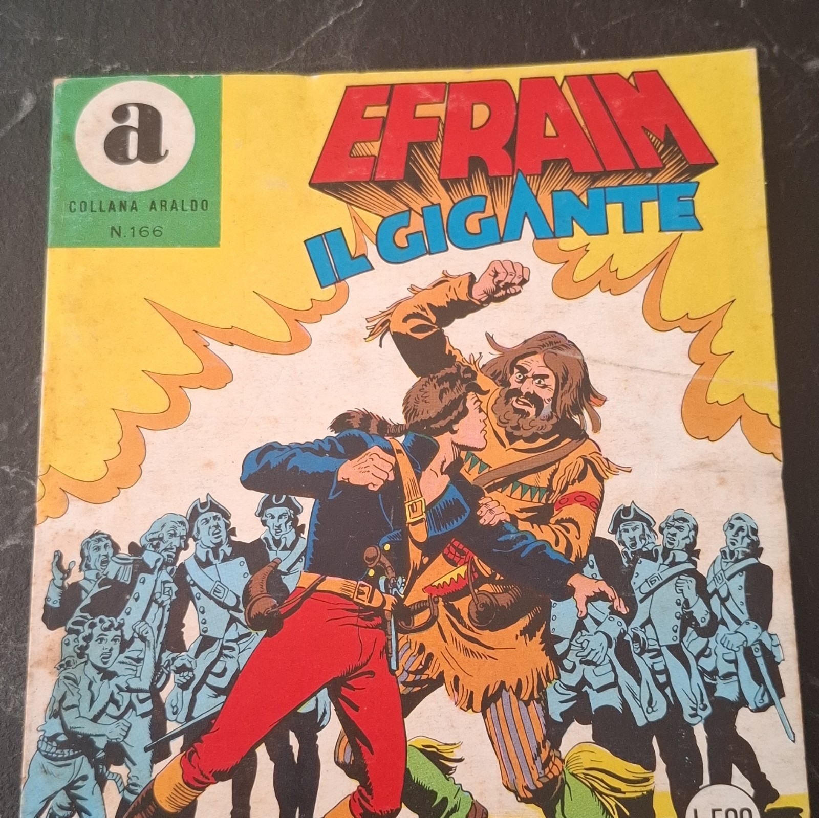 Efraim il gigante - Collana Araldo n.166 EsseGesse fumetto a colori 1977