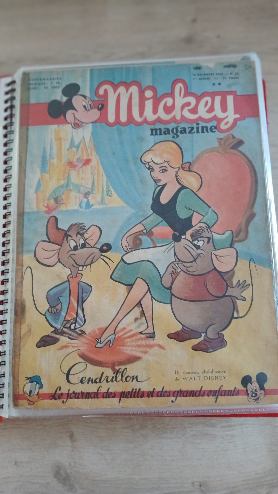 Mickey magazine n°10  . Édition Belge.