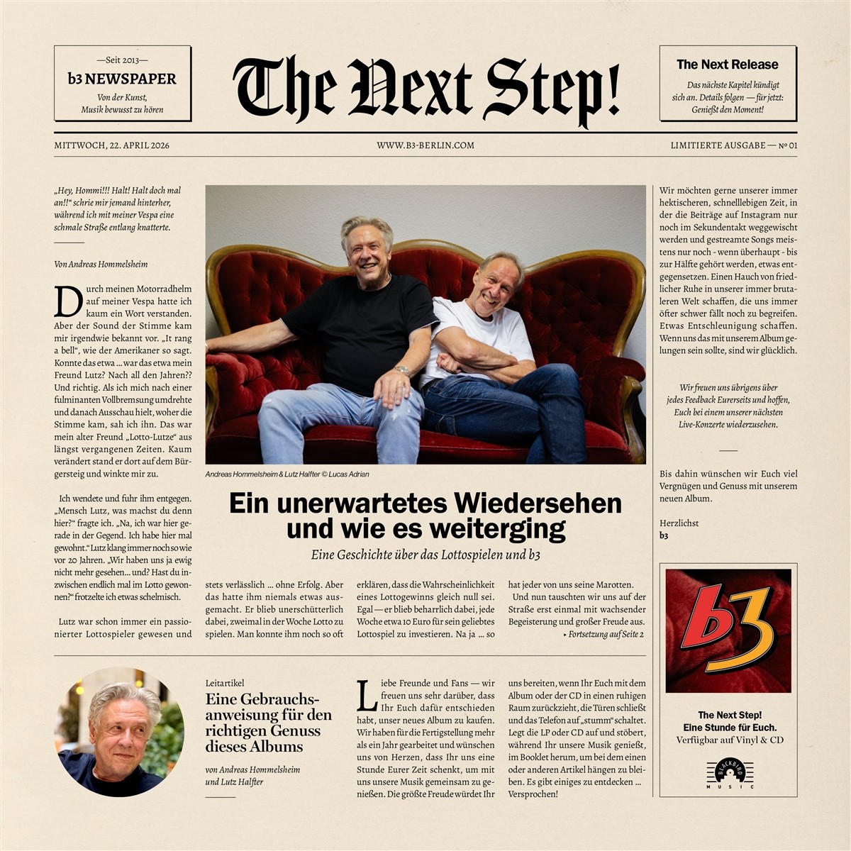 B3: The Next Step! (MediaBook 2 LP)