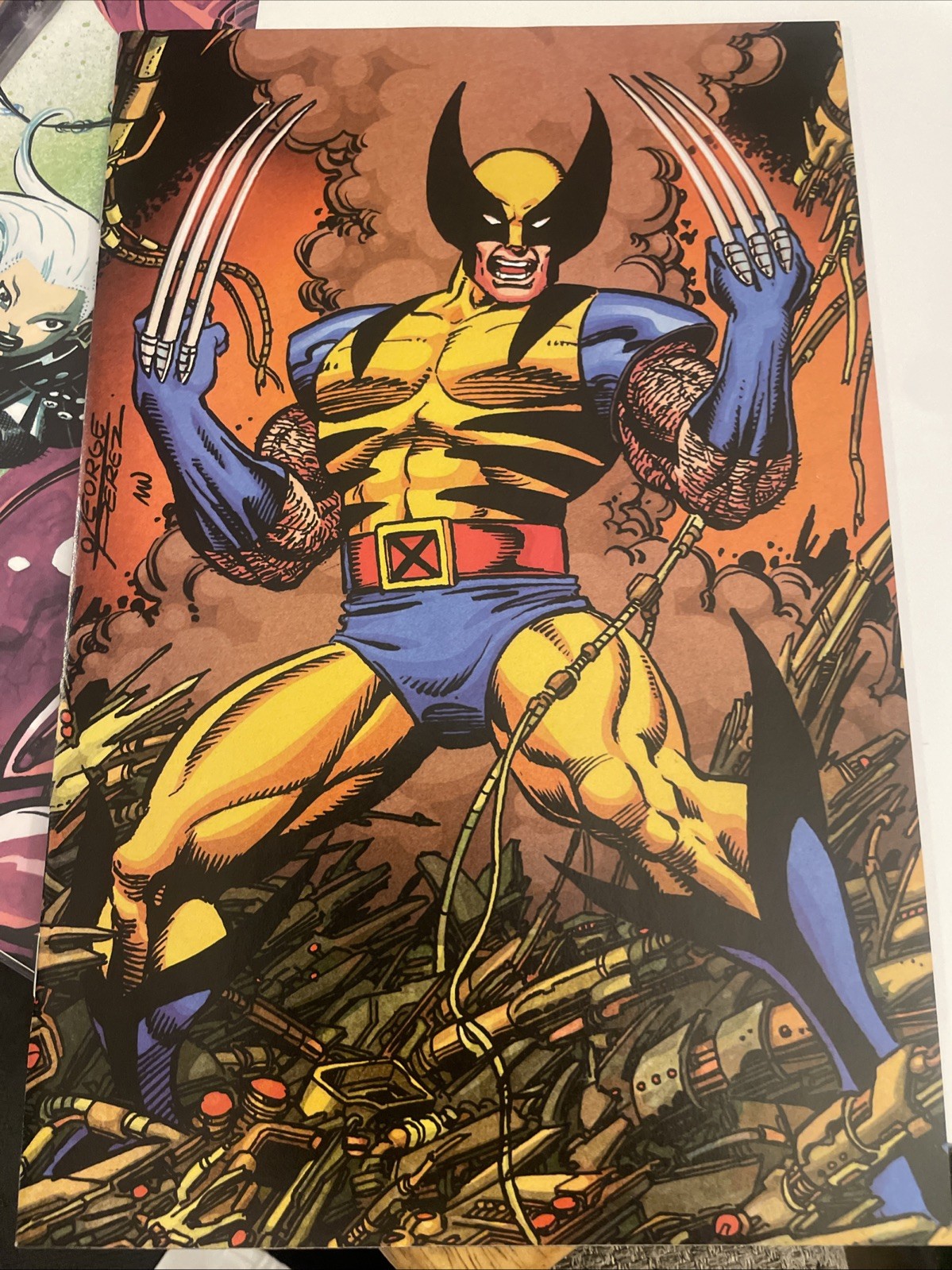 Ghost Rider Wolverine Weapons of Vengeance #1 Perez incentivo rapporto 1:100 quasi nuovo