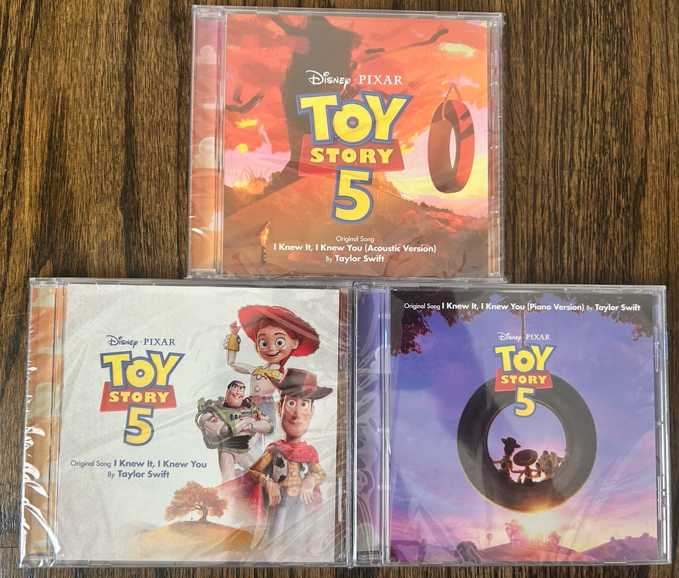 Taylor Swift Toy Story 5 CDs Set of 3