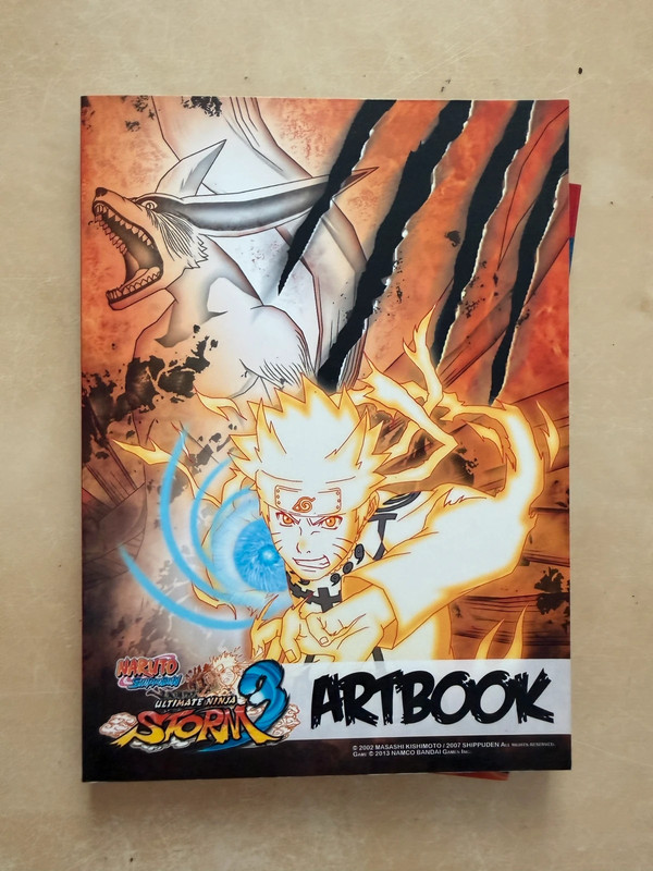 Artbook Naruto Shippuden Ultimate Ninja Storm 3