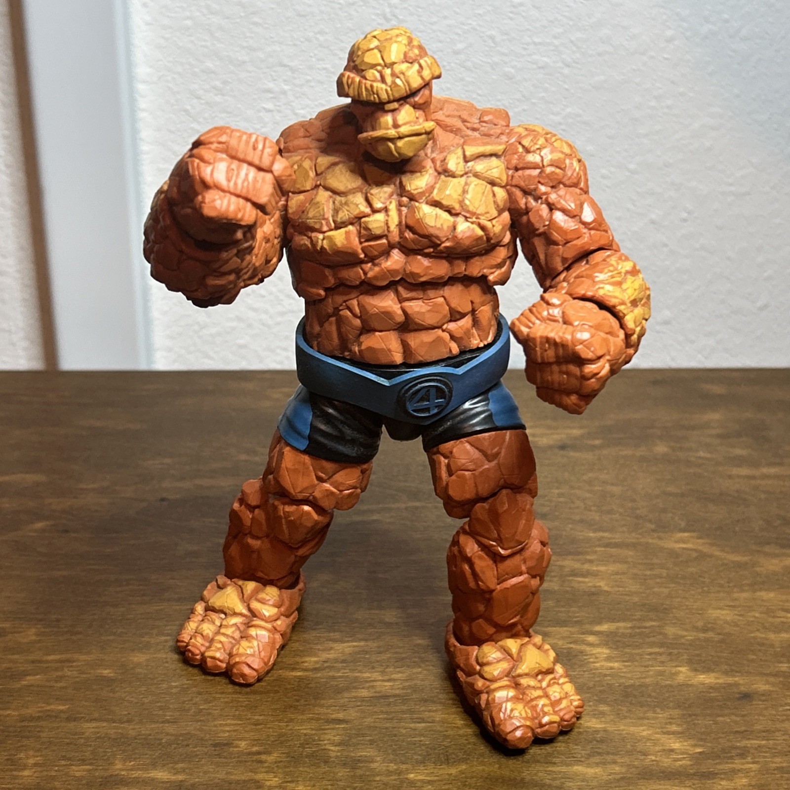 Marvel Legends La Cosa Action Figure Fantastici Quattro Retro Card Serie 7’’