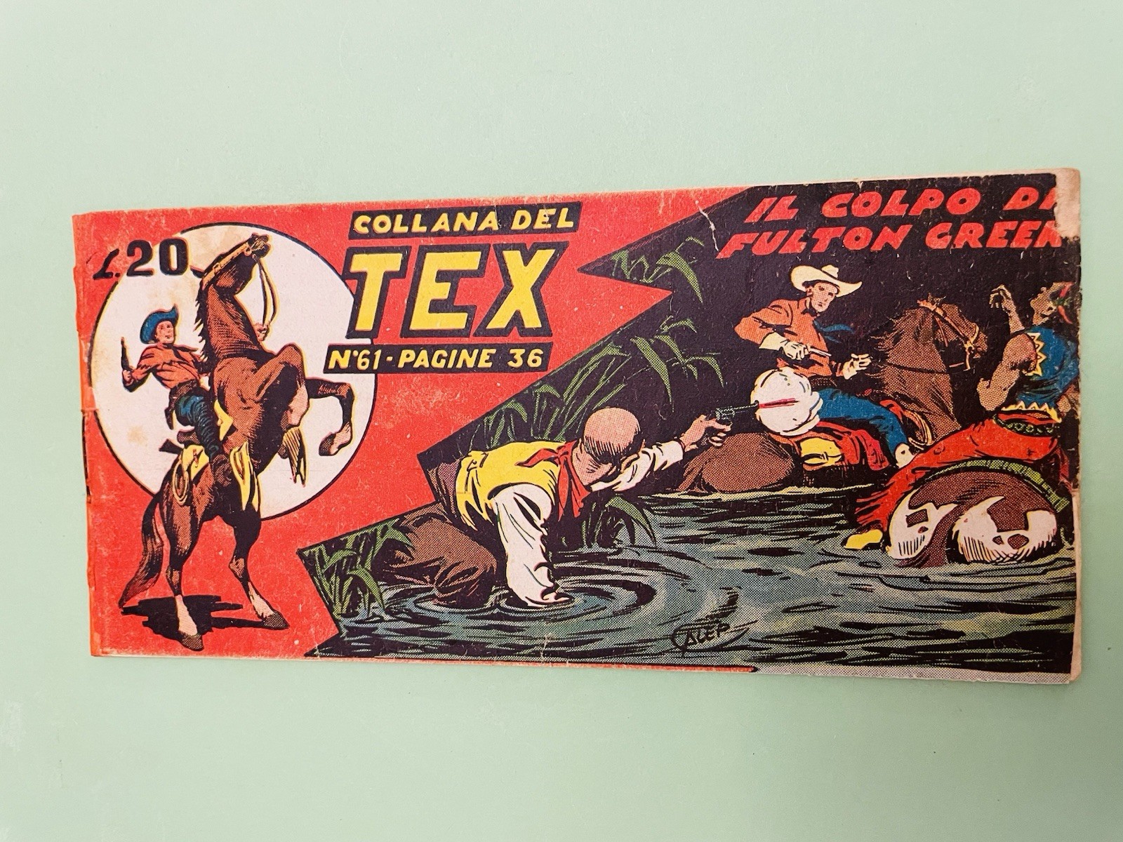 Tex Striscia II seconda Serie n.61 originale ottima
