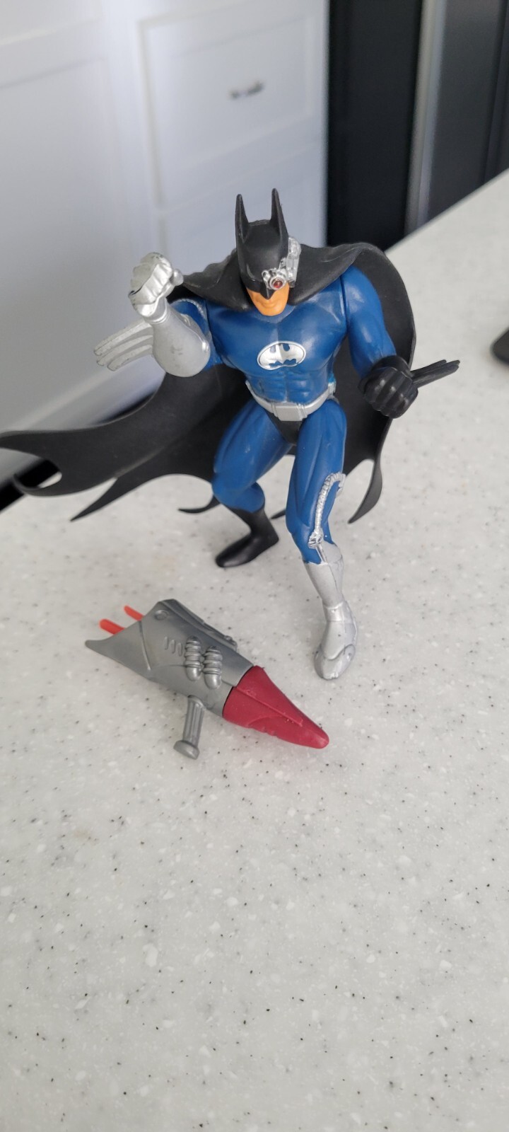 Cyborg -Legends of Batman - 1994 Kenner Action Figure - DC Comics Toys complete