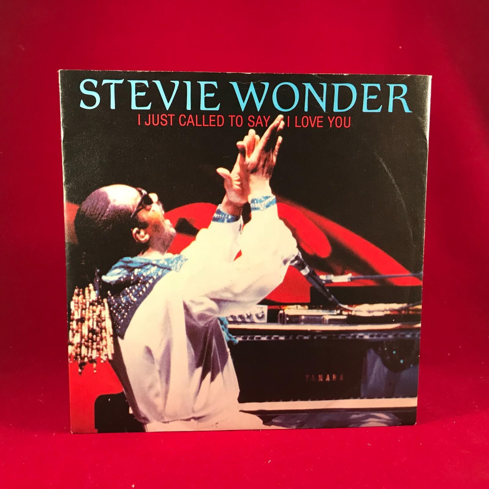 STEVIE WONDER I Just Called To Say I Love You 1984 UK 7" vinyl Single motown 45