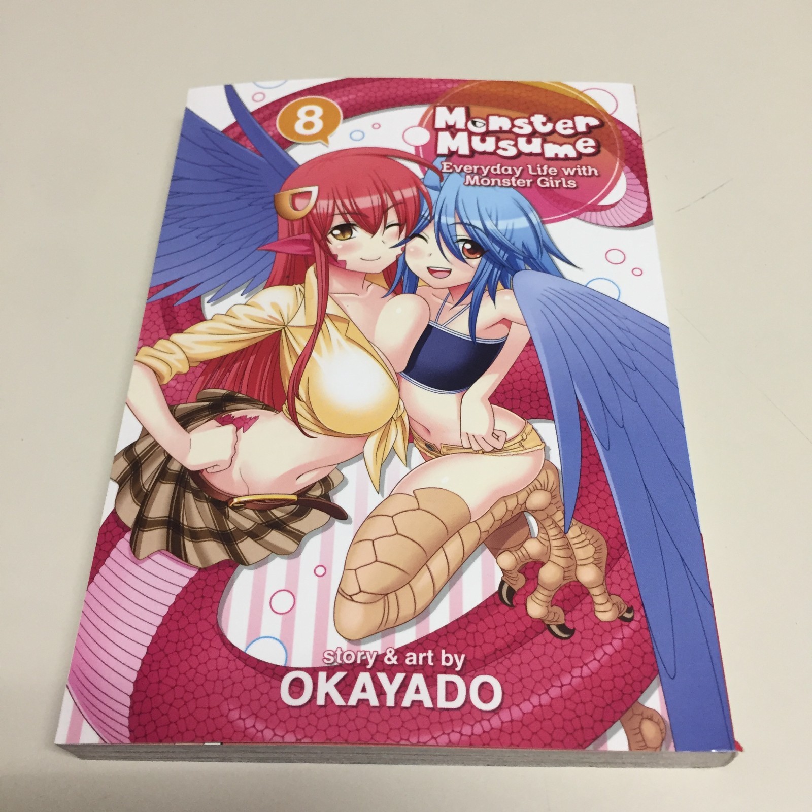 Monster Musume Volume 8 Manga Inglese