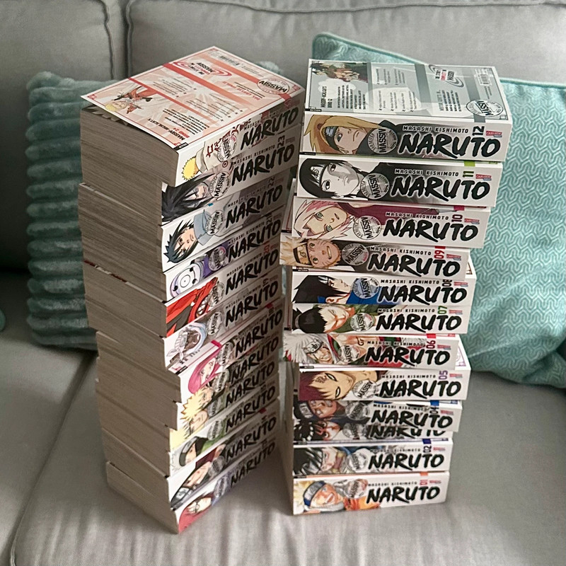 naruto massiv manga 1-24 alle mangas komplett deutsch