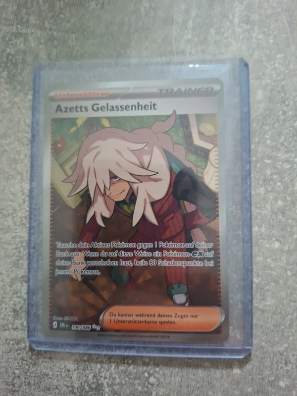 Pokemonkarte Azetts Gelassenheit