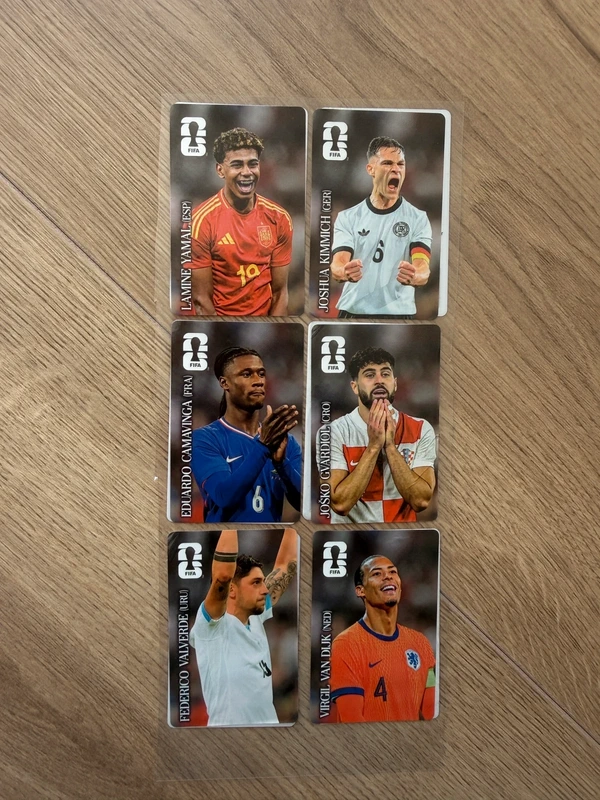 2 cromos Coca Cola Mundial 2026