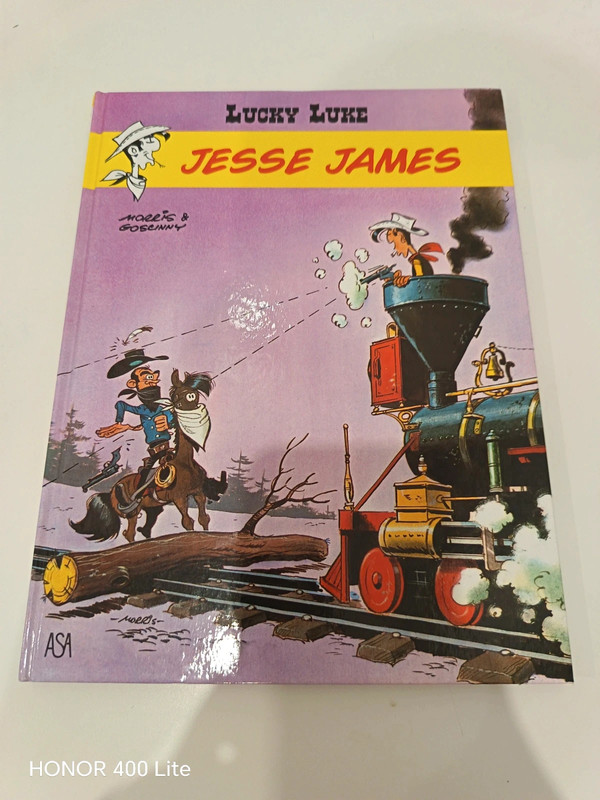 Livro Lucky Luke em português