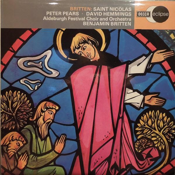Ecm765 Aldeburgh Festival Choir E Orchestra Britten Saint Nicolas LP Vinile UK