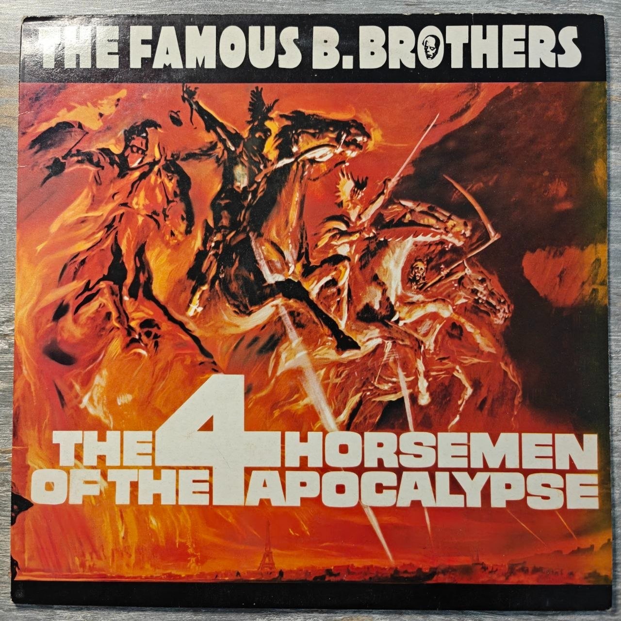 Rare Famous B Brothers Bollock Brothers 4 Horsemen Apocalypse 1985 LP BOLL 103