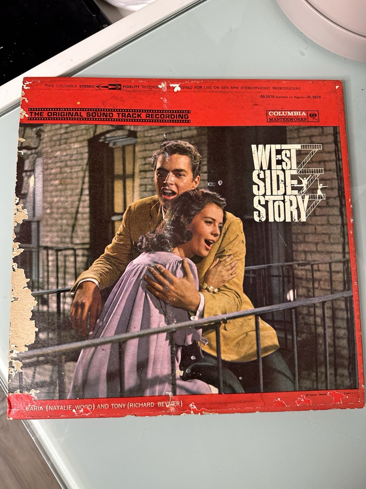WEST SIDE STORY Original Soundtrack Natalie Wood COLUMBIA
