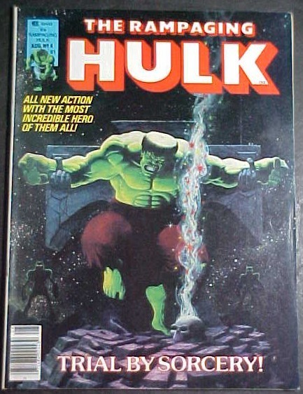 THE RAMPAGING HULK #4! FN 1977 MARVEL
