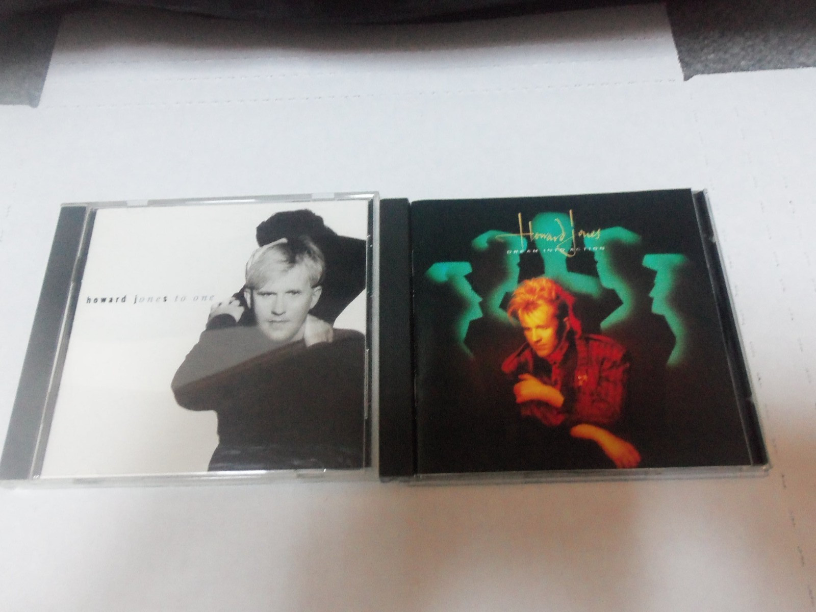 HOWARD JONES   Lot of 2  CDs:   ONE to ONE and DREAM INTO ACTION