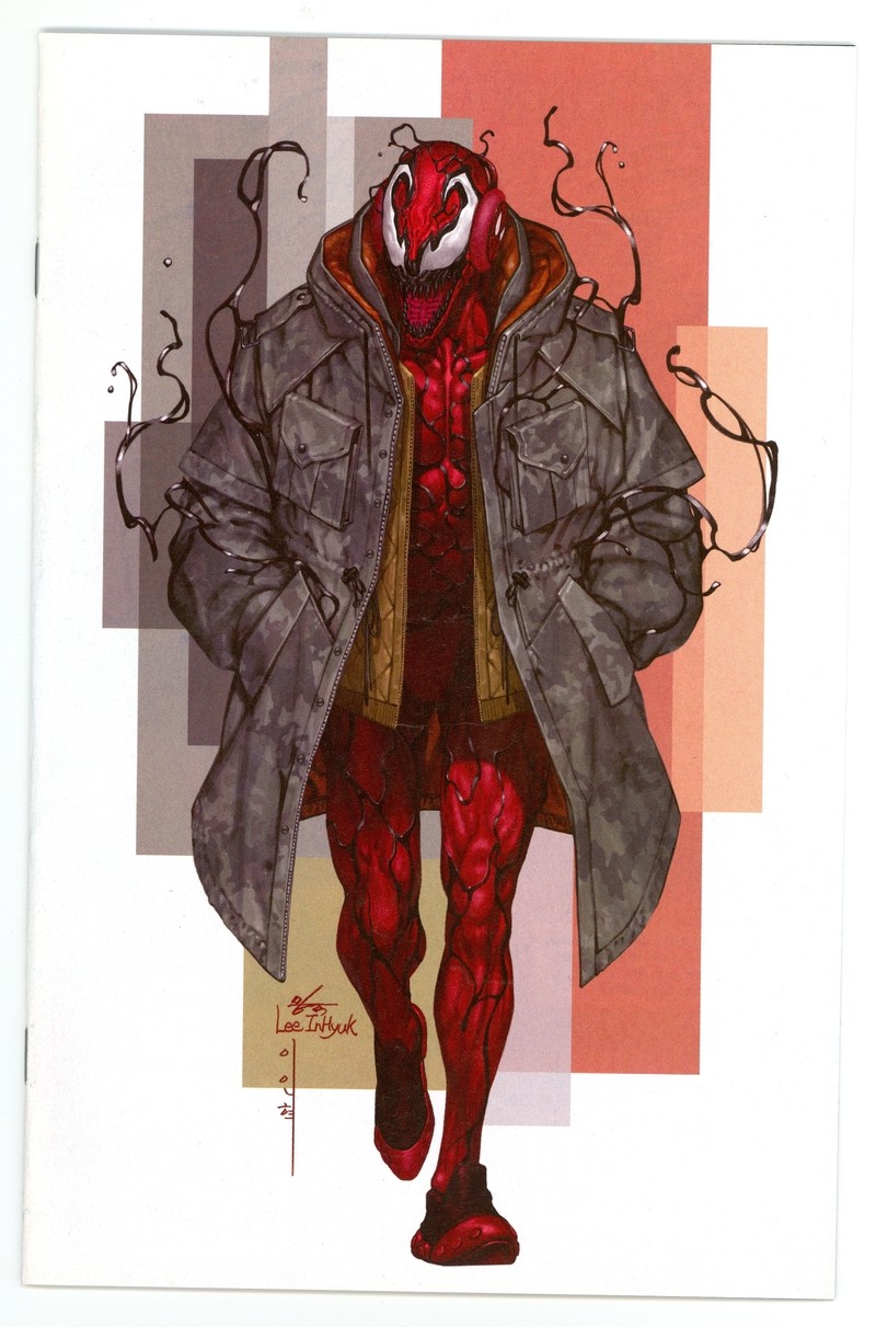 EDDIE BROCK CARNAGE #10 1:50 InHyuk Lee STREET-VERSE VARIANTE VERGINE QUASI NUOVO+