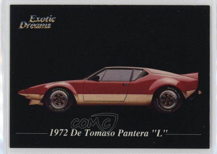 1992 All Sports Exotic Dreams 1972 De Tomaso Pantera l #92 0kb5