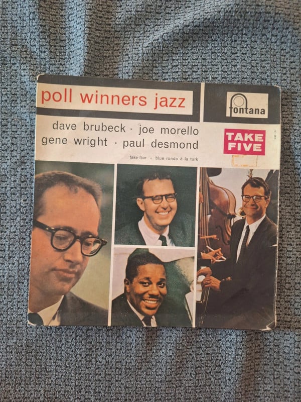 Vinyle EP 45 Tours - Brubeck Quartet – Jazz (Fontana)