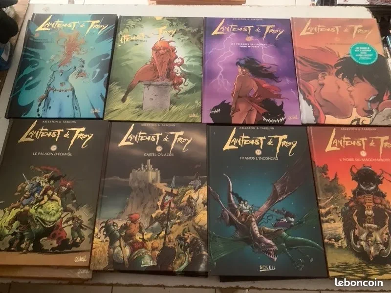 Lanfeusts de Troy lot de 8 bd du tome 1 au tome 8