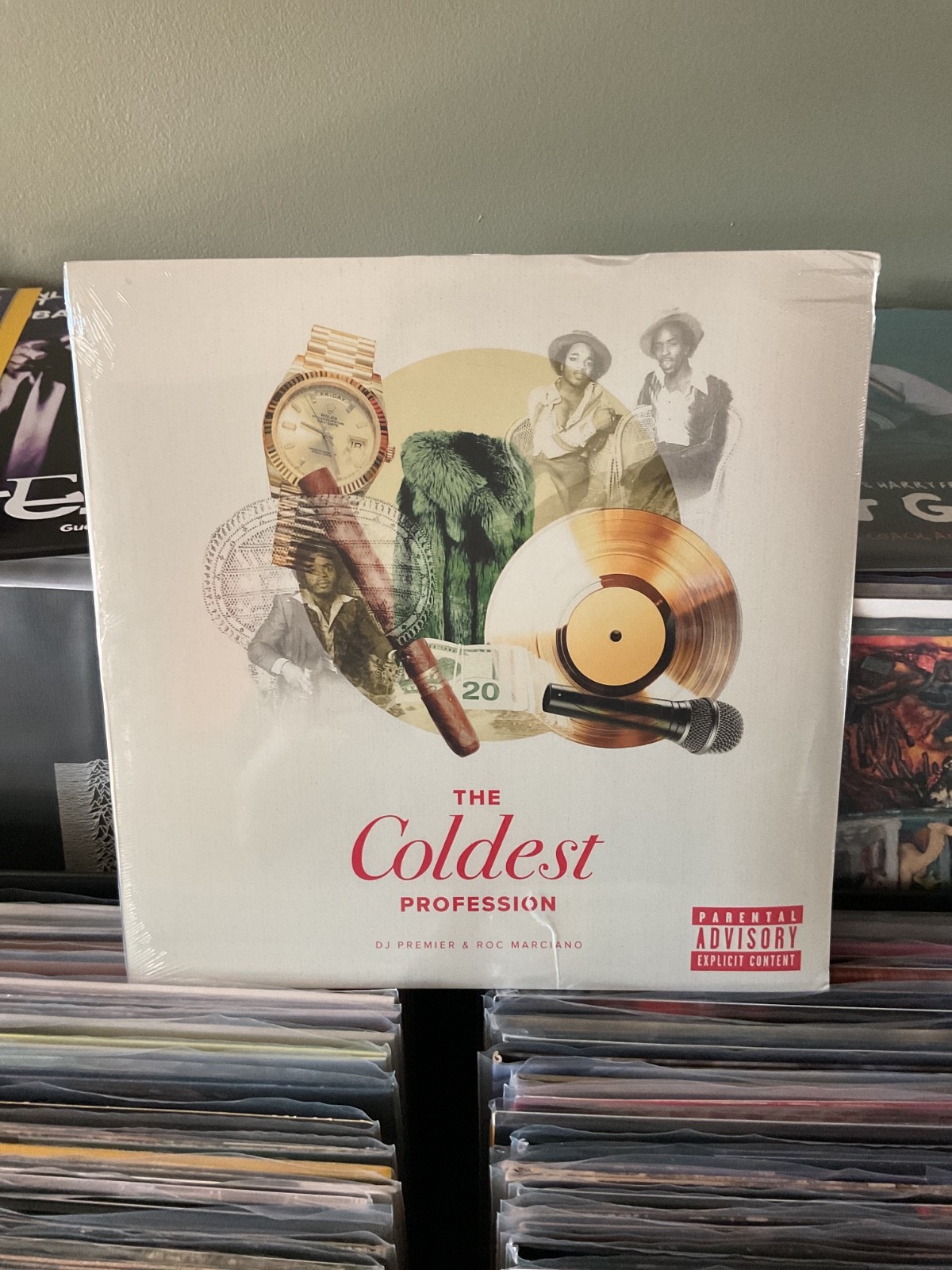 DJ PREMIER x ROC MARCIANO The Coldest Profession Blue Vinyl Only 500 Made New