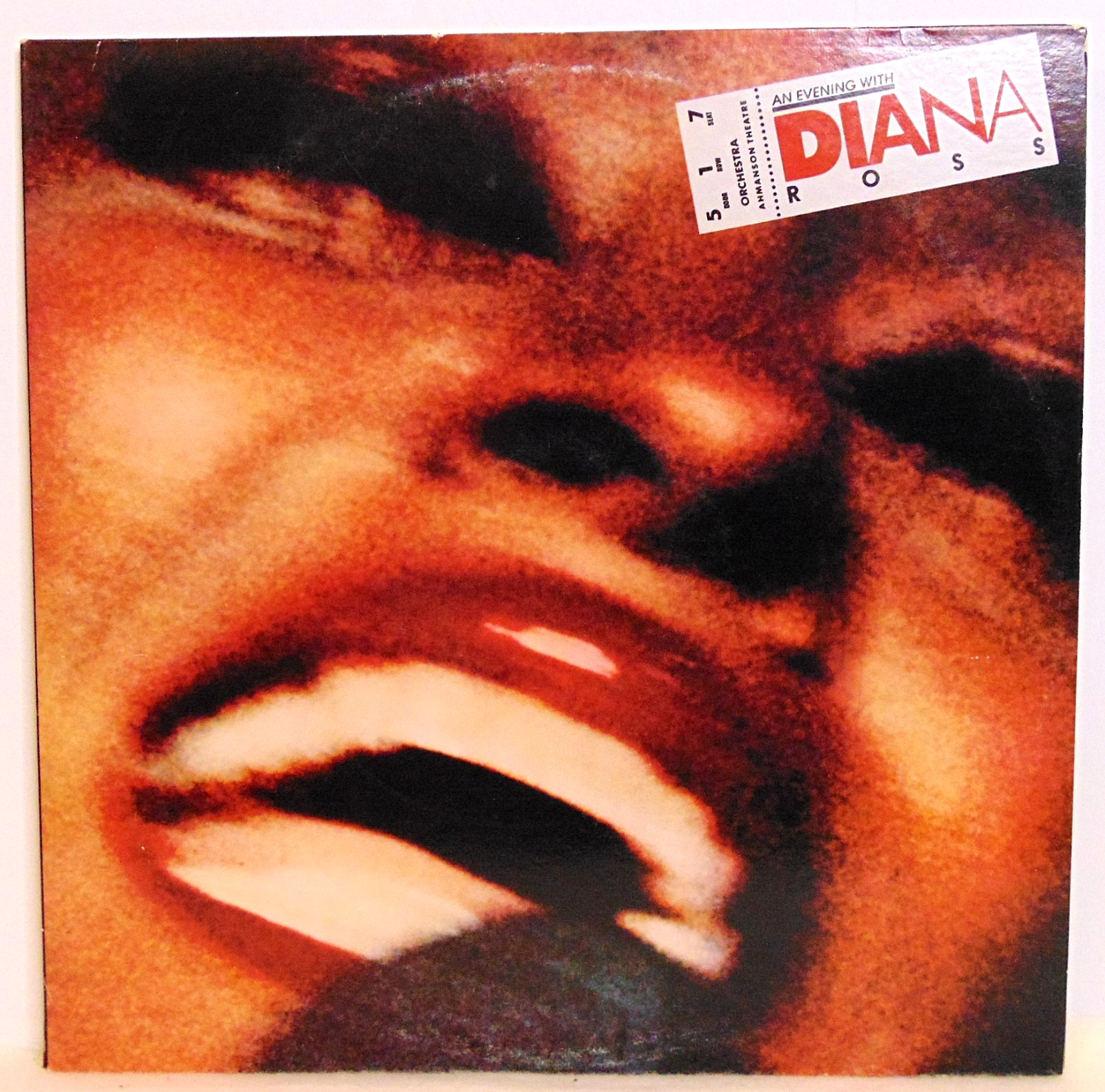 Diana Ross–An Evening With Diana Ross 1977 Motown M7-877R2 2x Vinyl LP - EX/VG+