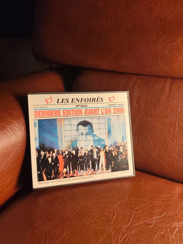 les enfoirés – dernière édition avant l’an 2000 – cd original 1999