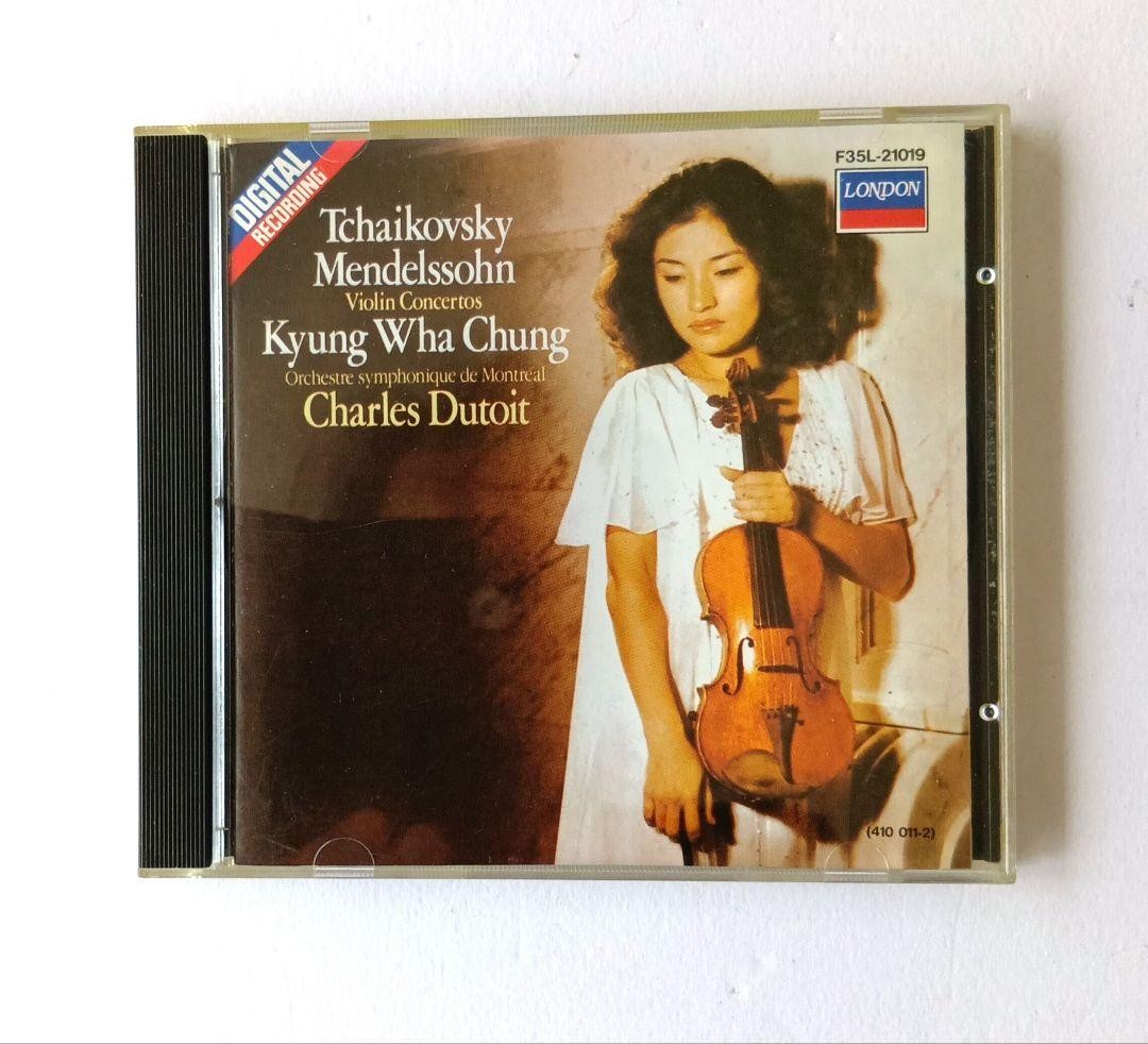 Cd Tchaikovsky Mendelssohn Jung Kyung-Hwa Violin Concerto Used Condition X