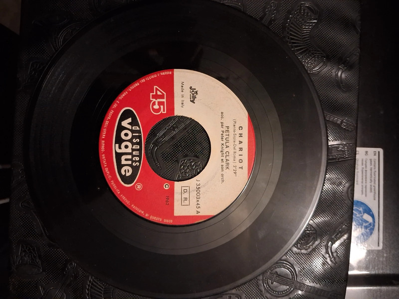 vinile Petula Clark-chariot