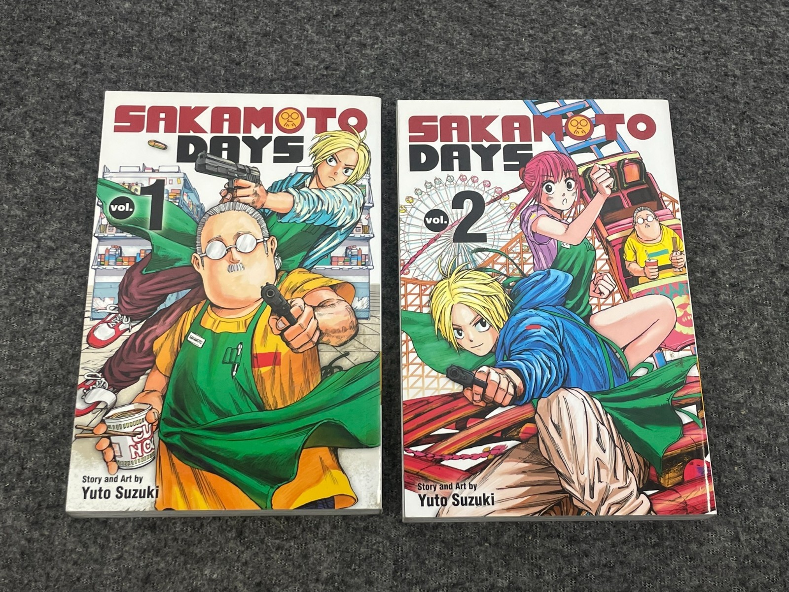 Lotto manga inglese Sakamoto Days volumi 1-2 Viz Media