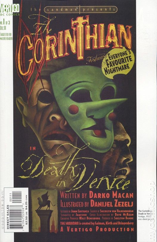 Sandman Presents The Corinthian #1 FN 2001 Immagine Stock