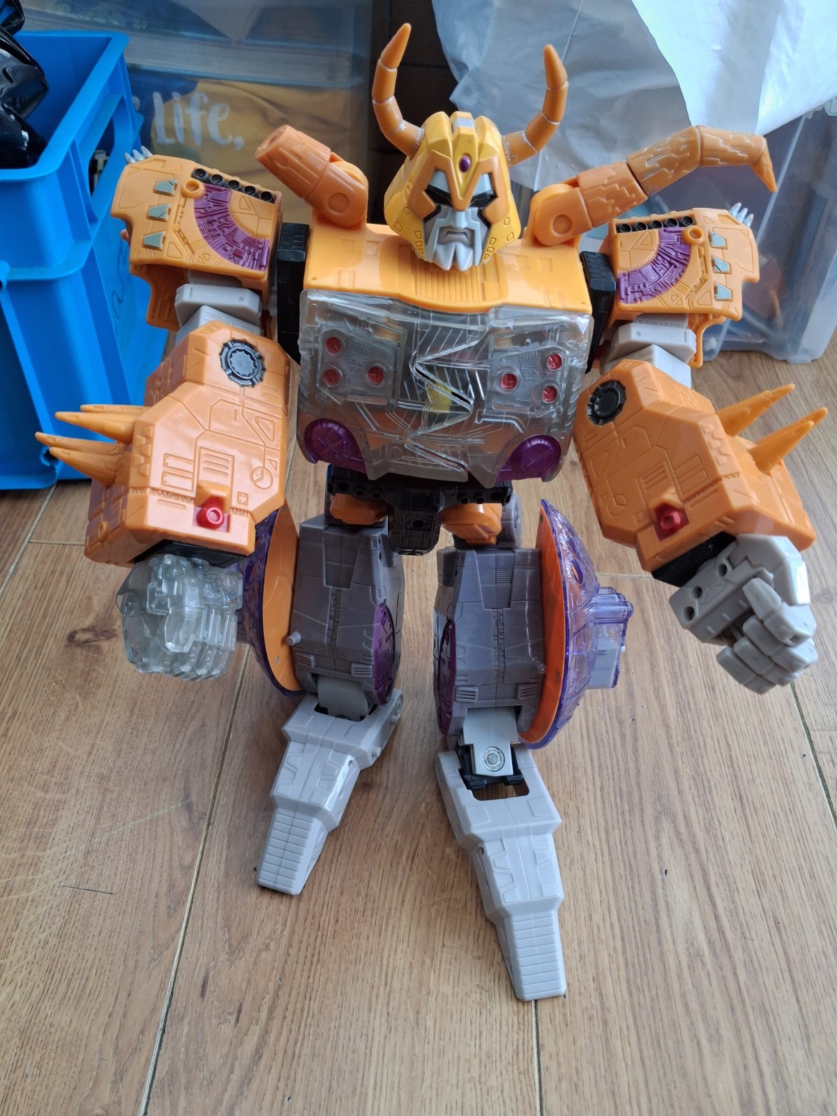 TRANSFORMERS ARMADA - Figurina Unicron Vintage incompleta (ricambi e riparazioni) 