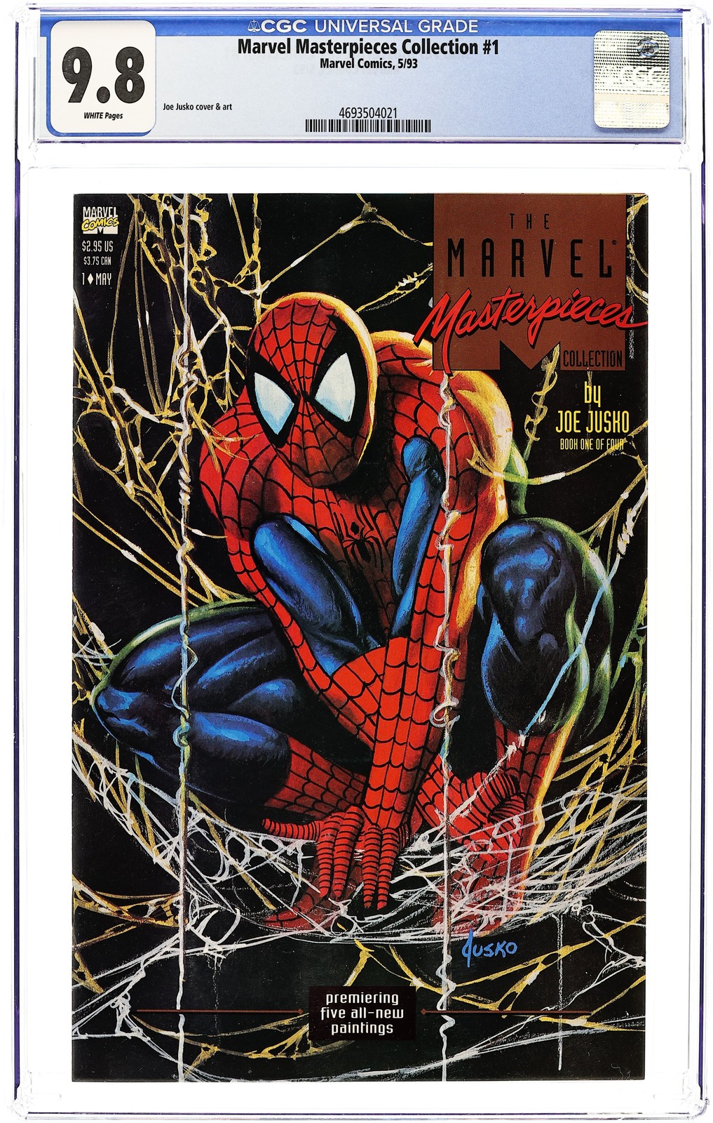 Marvel Masterpieces Collection #1 CGC 9.8 1993 4693504021