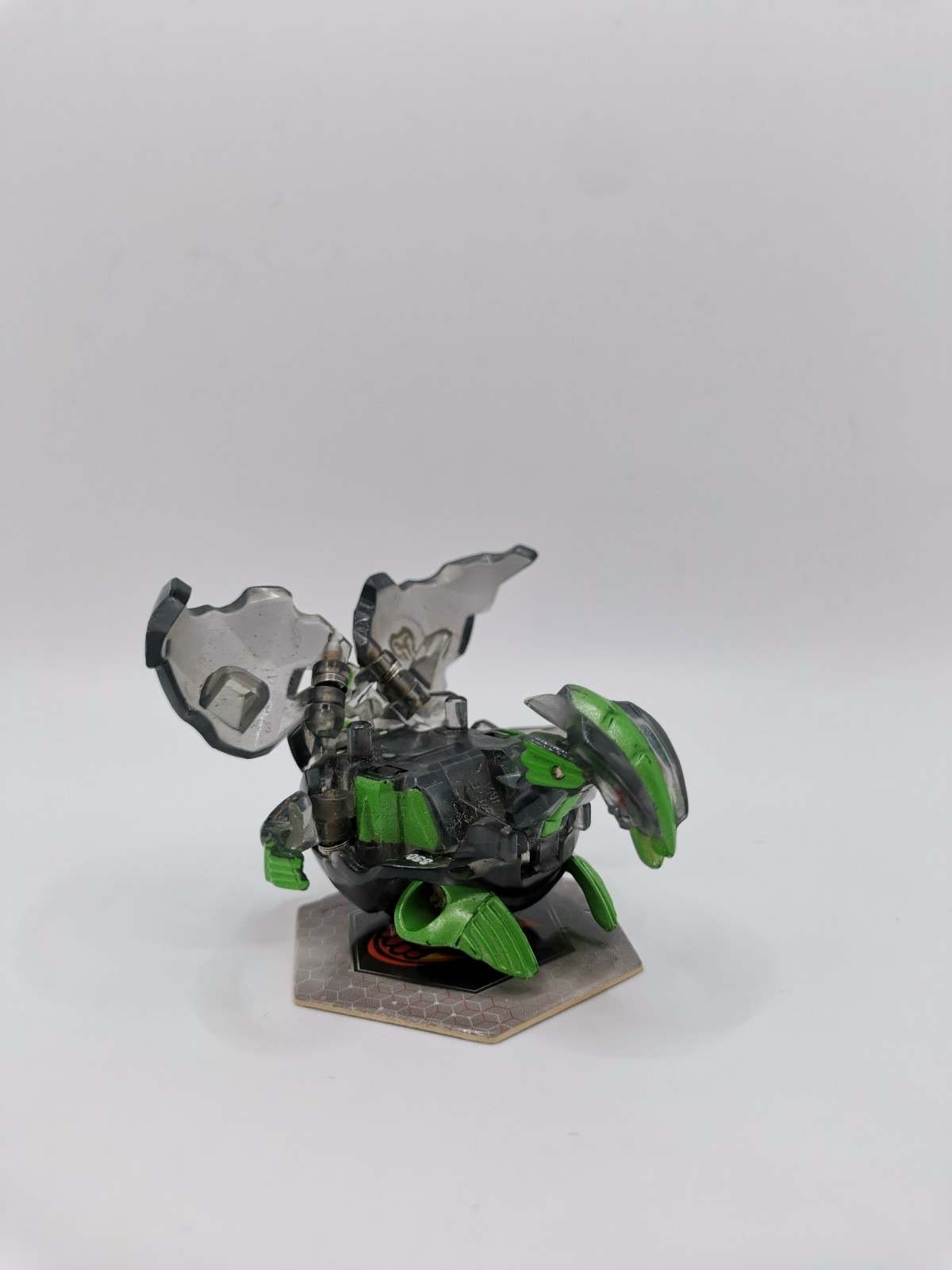 Bakugan Darkus Rubanoid Translucent 850G Gundalian Invaders Series Rare 