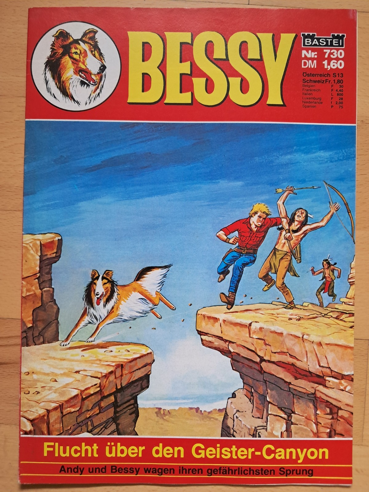 Bessy n.730 - TOP ORIGINALE PRIMA EDIZIONE WESTERN BASTEI COMIC Willy Vandersteen