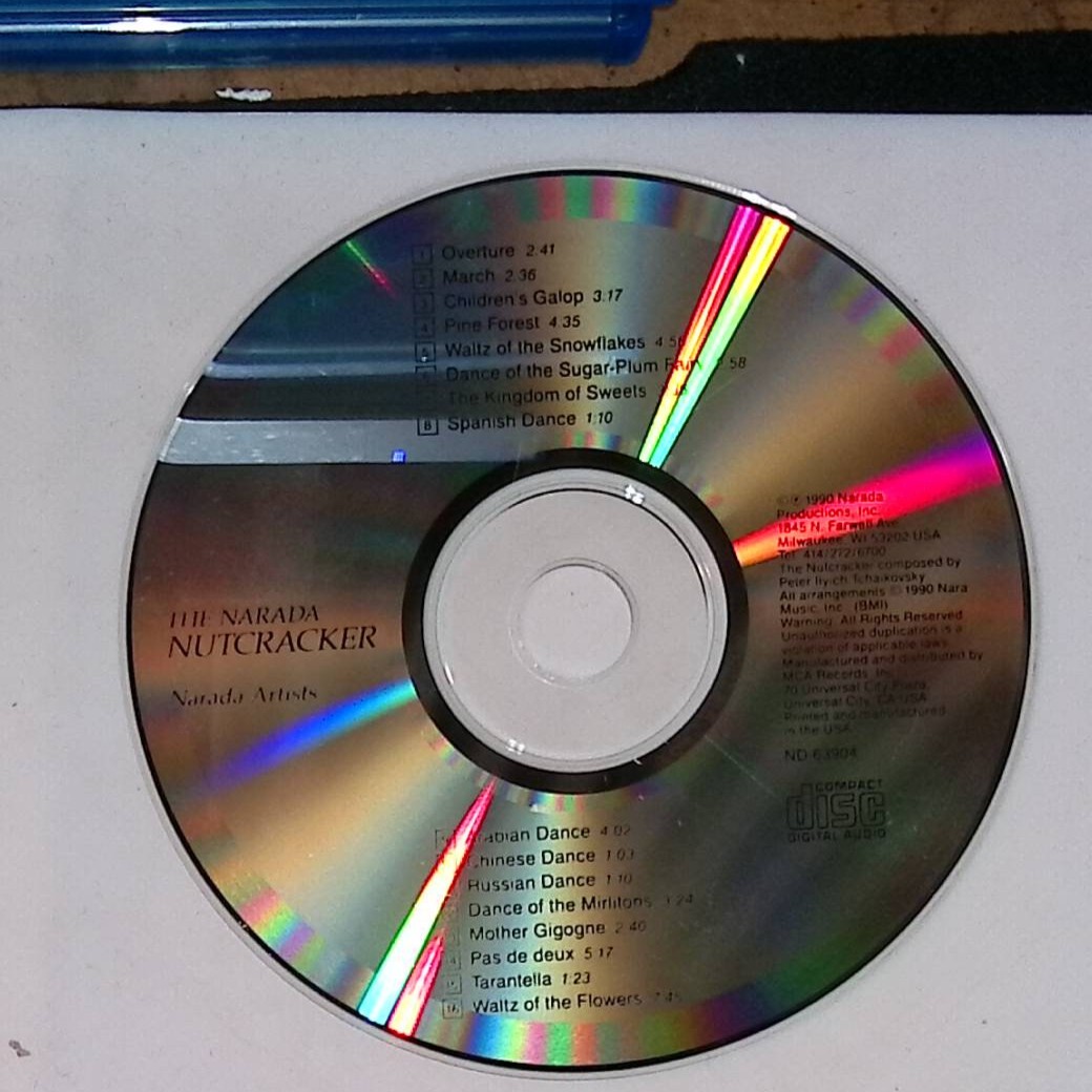 Narada Artists The Narada Nutcracker CD Tested and Works