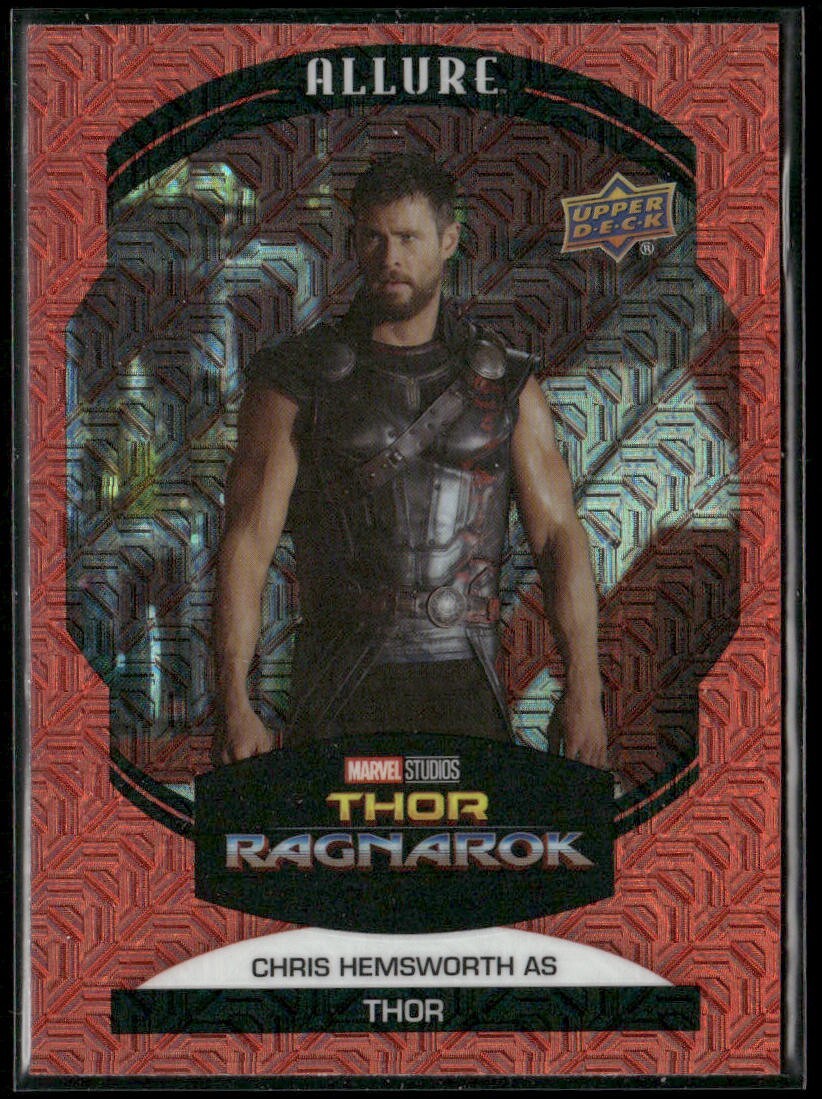 Upper Deck 2022 Marvel Allure Sunrise #62 - Chris Hemsworth nel ruolo di Thor