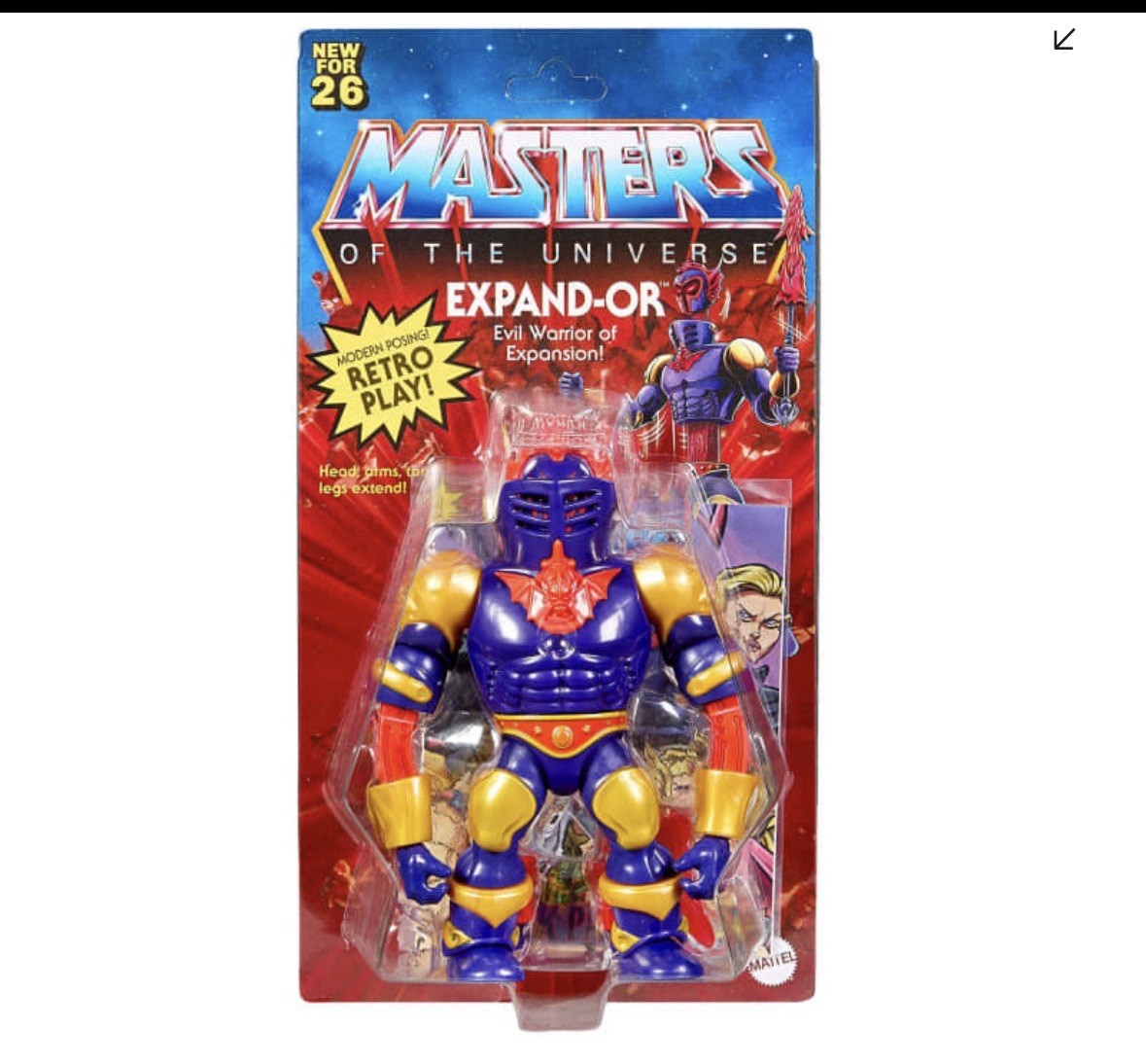 Masters of the Universe Origins Expand-Or 2026 Mattel Creations Club Teschio Grigio