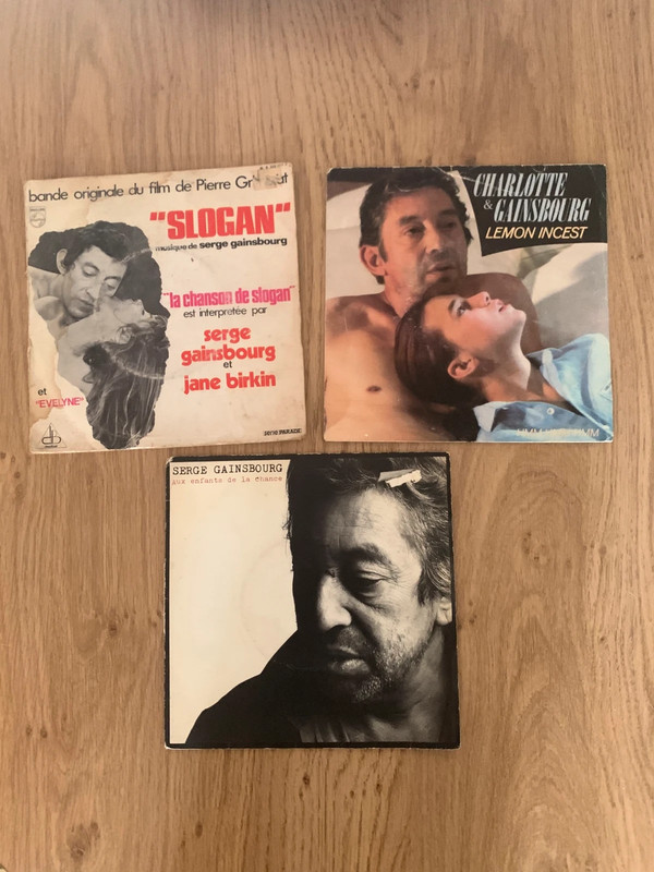 Vinyle, 45-tours, Serge Gainsbourg