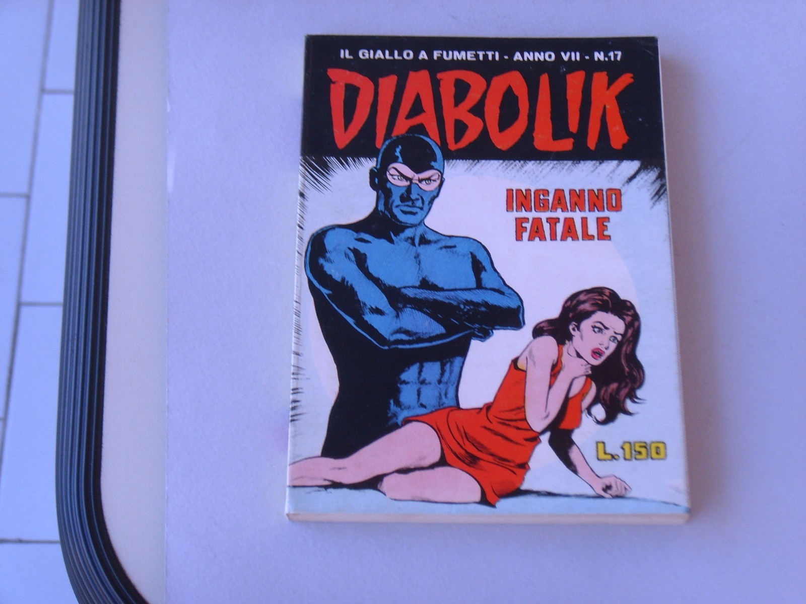 DIABOLIK ANNO VII N  17  EDICOLA