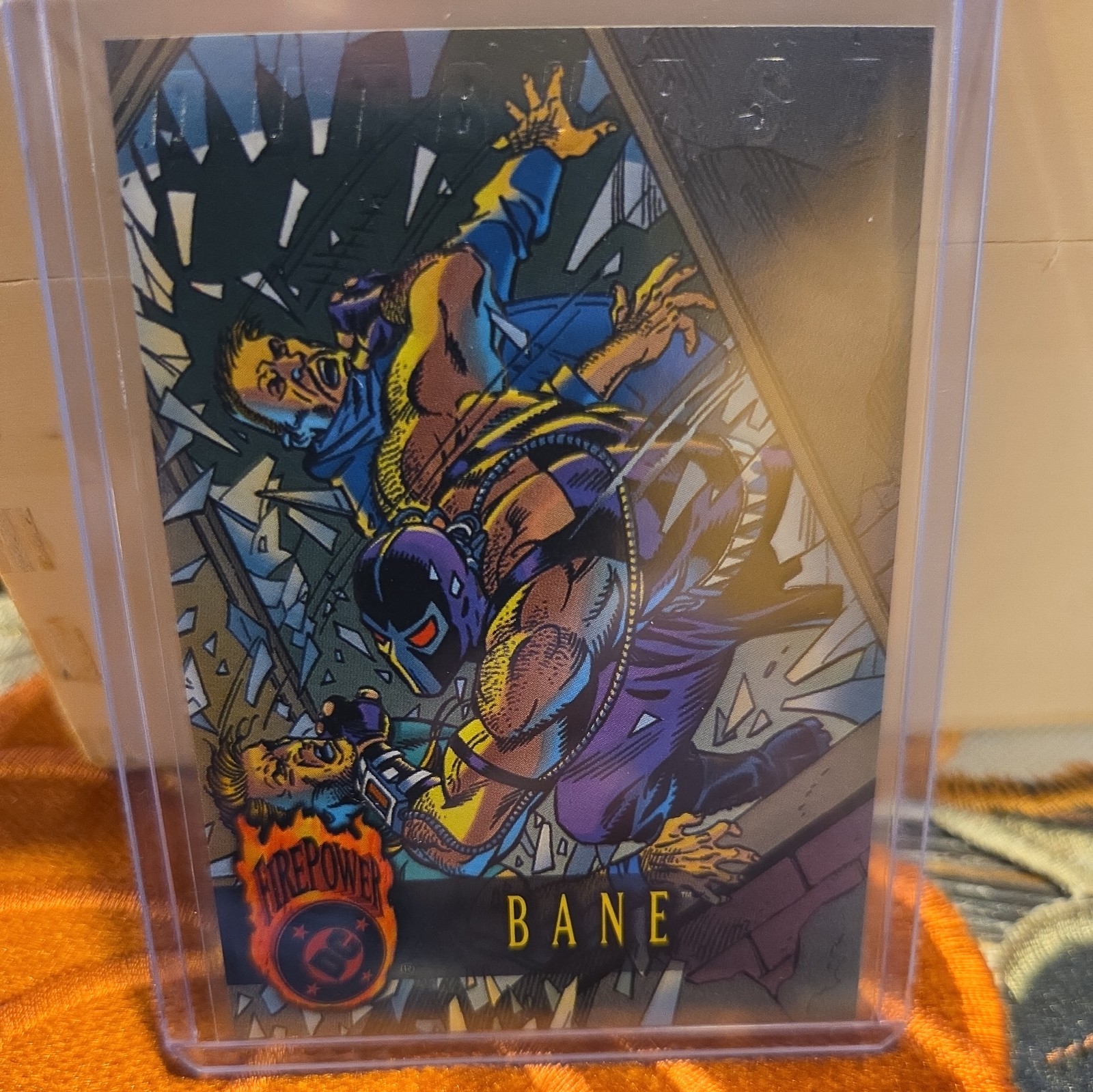 DC FirePower Flair - Bane 12 - Embossed Outburst 1996 Comics NM