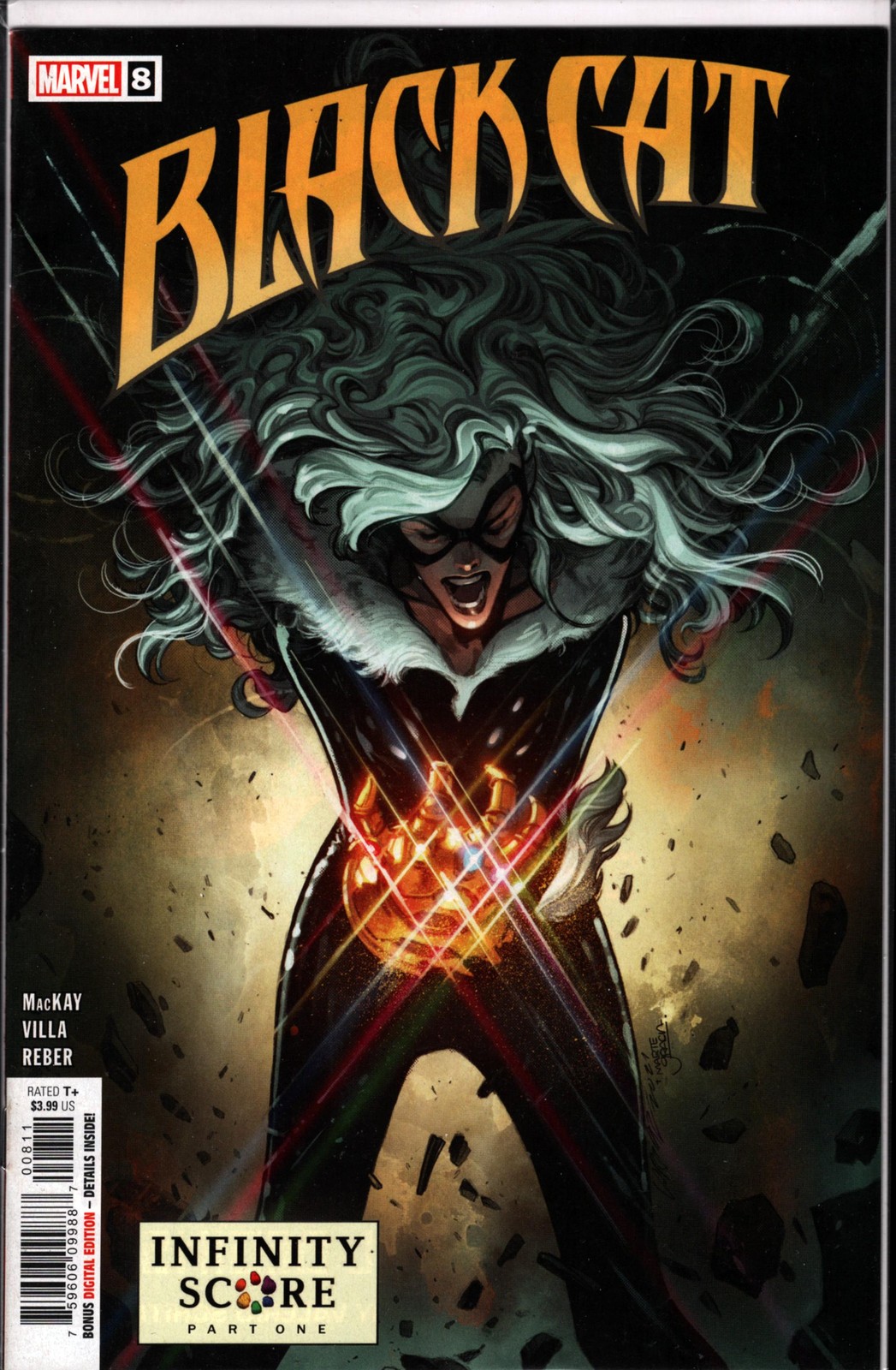 49420: MARVEL BLACK CAT #8 grado VF