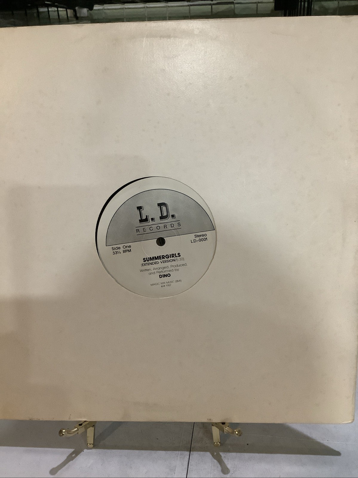 DINO-SUMMERGIRLS 12"- 1987 L.D. Records