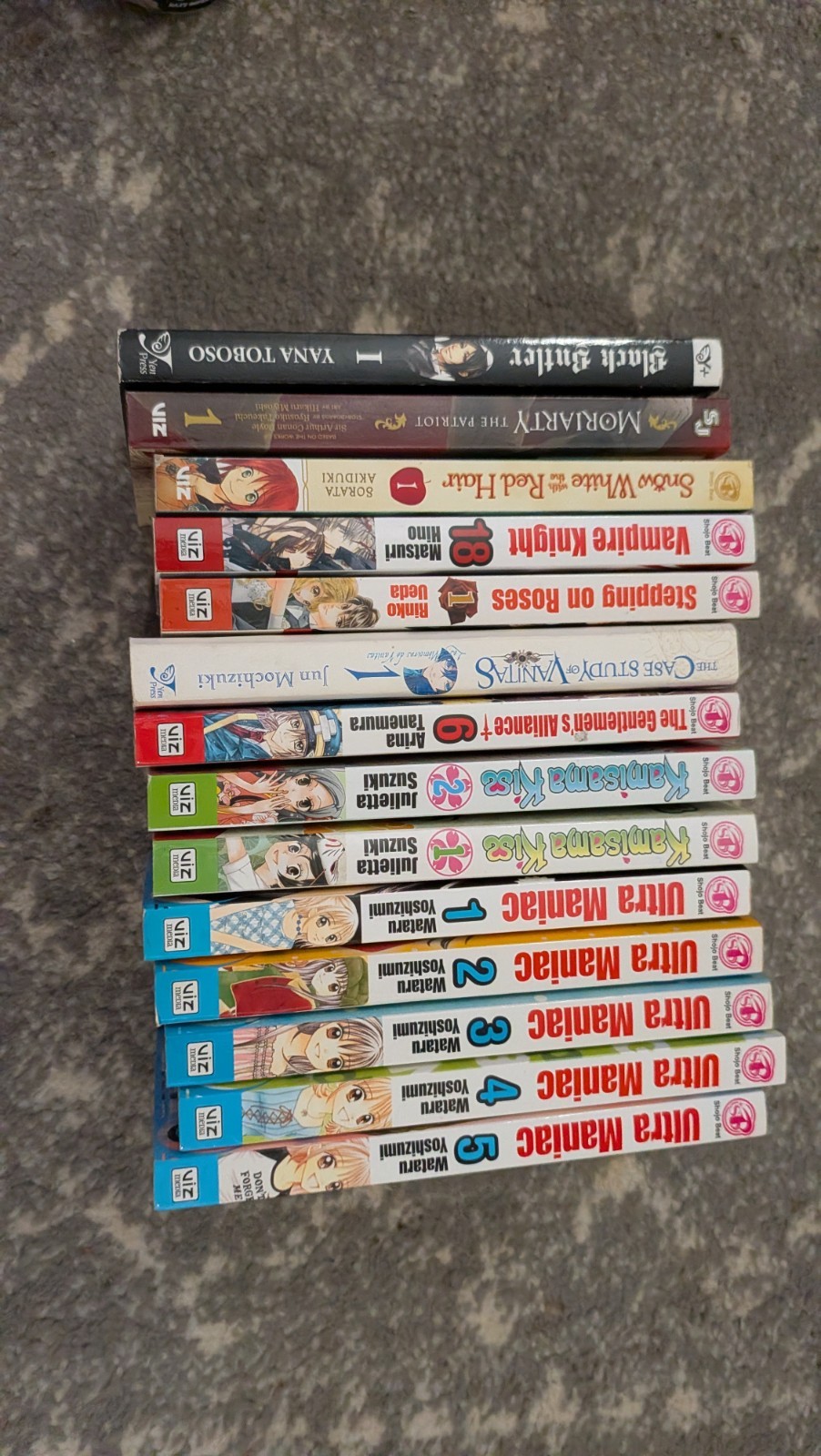 Lotto manga assortiti volume graphic novel inglese